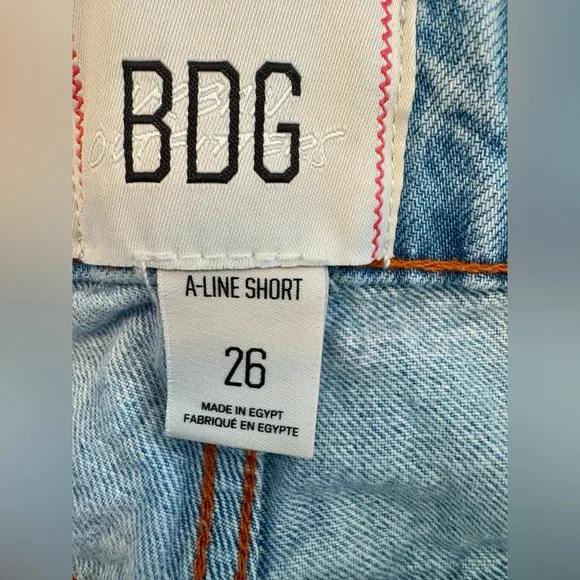 Urban Outfitters BDG A-line Short with Asymmetrical Zipper Size‎ 26 - Picture 5 of 5